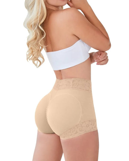 Donne pizzo classico usura quotidiana Body Shaper Butt Lifter Panty levigante Brief